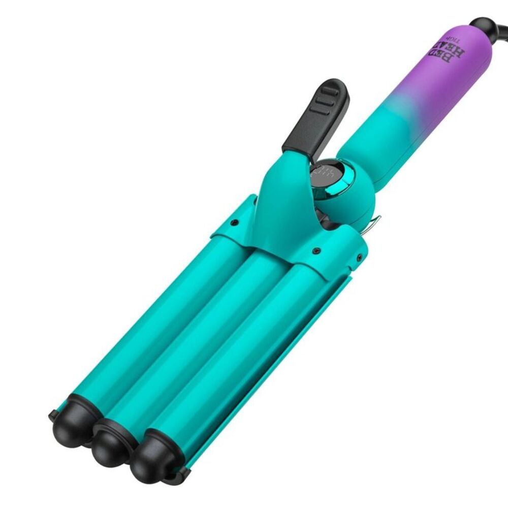 TIGI Triple Barrel Waver in Teal and Purple